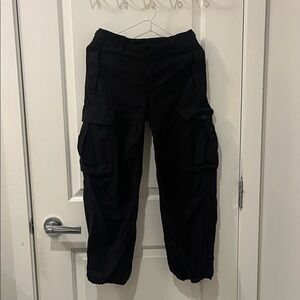 TNA womans black cargo pants